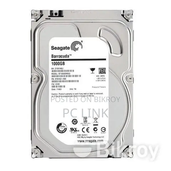 OFFER HDD 1TB Segate/WD/Toushiba Wholesale Price