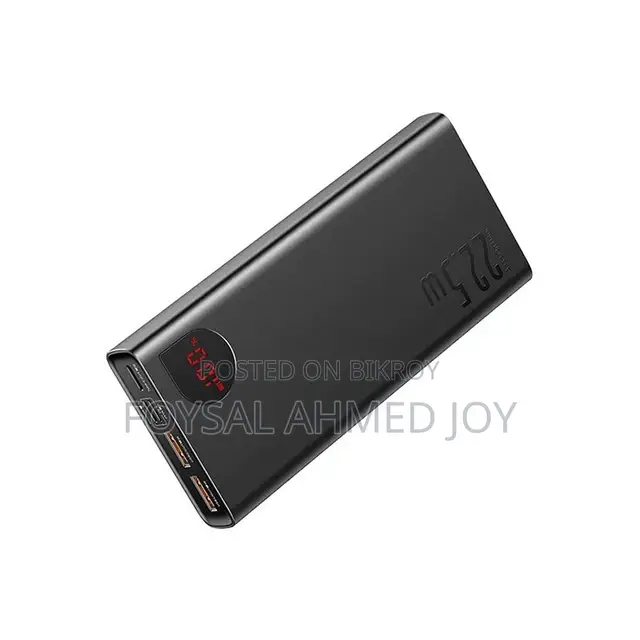 Baseus Ppadm20s 20000mAh Adaman Metal Power Bank