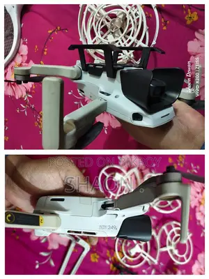 Dji Mini 2 FMC with extra safety accessories.