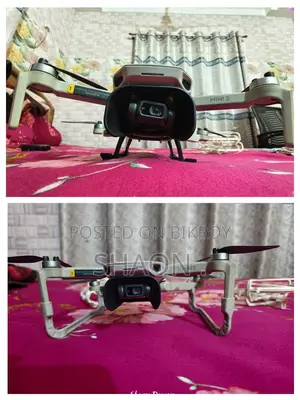 Dji Mini 2 FMC with extra safety accessories.