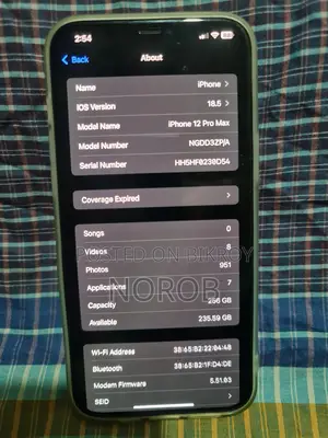 Apple iPhone 12 Pro Max 256GB Waterproof (Used)