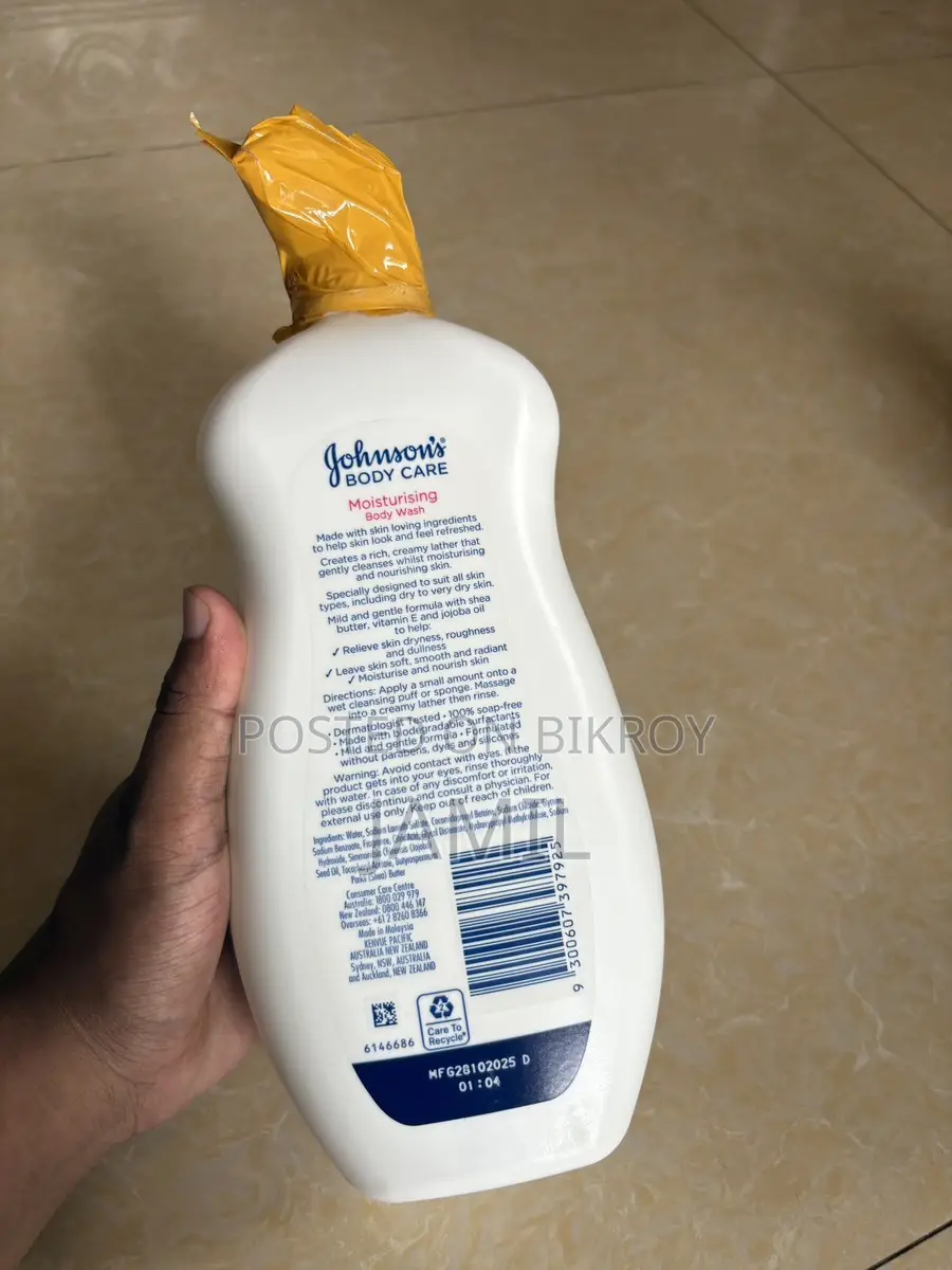 Imported Johnson’s Body Care Moisturizing Wash