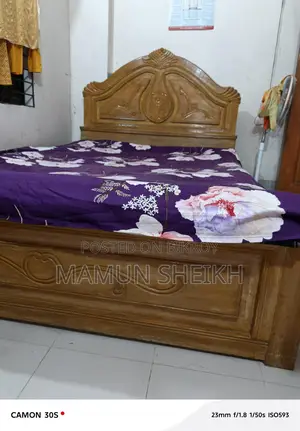 Original Teak Wood Bed