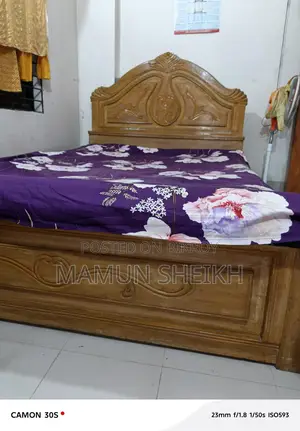 Original Teak Wood Bed
