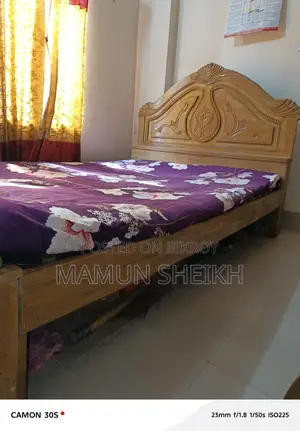 Original Teak Wood Bed