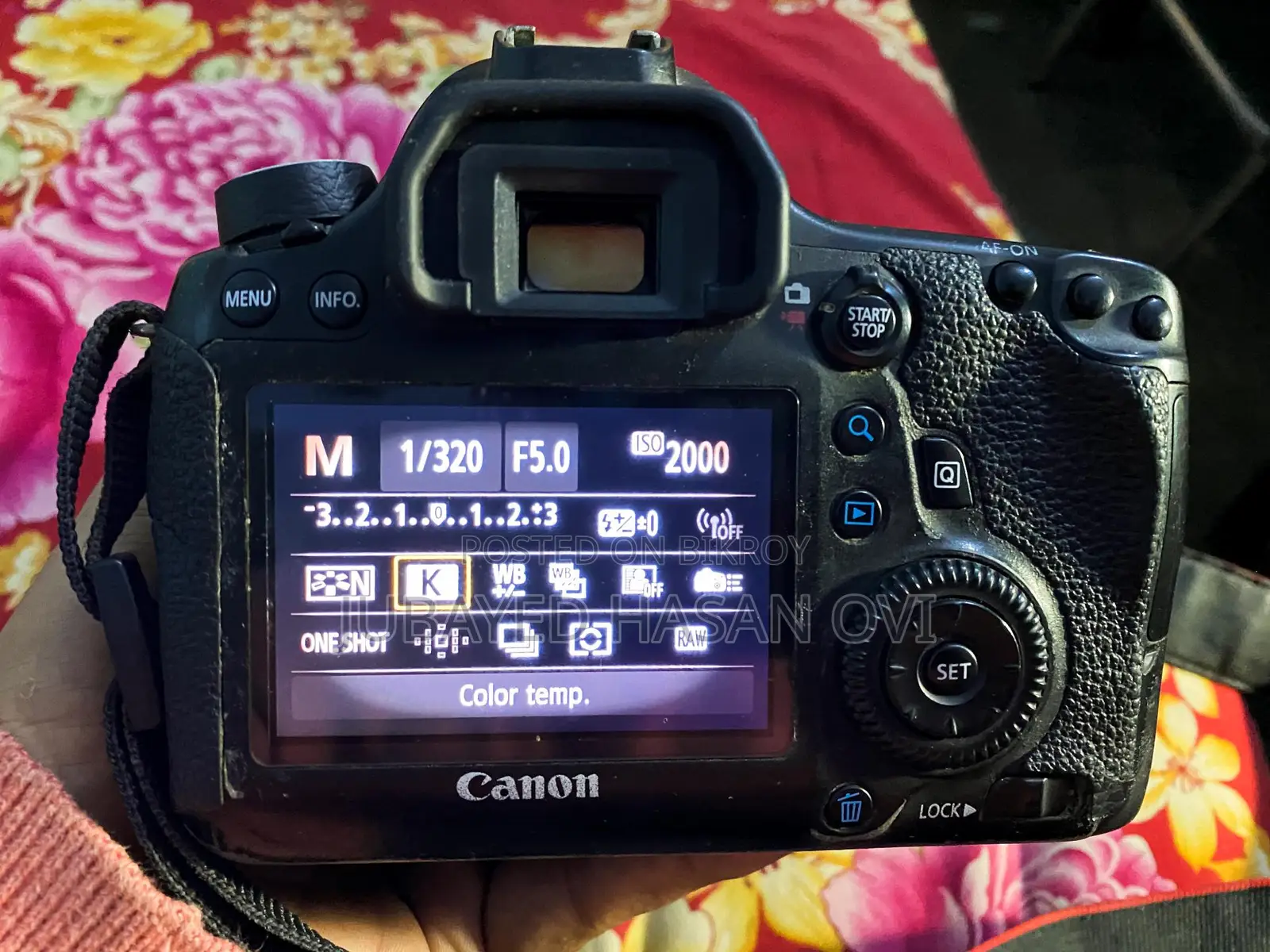 Canon 6d with 75-300 Zoom Lense