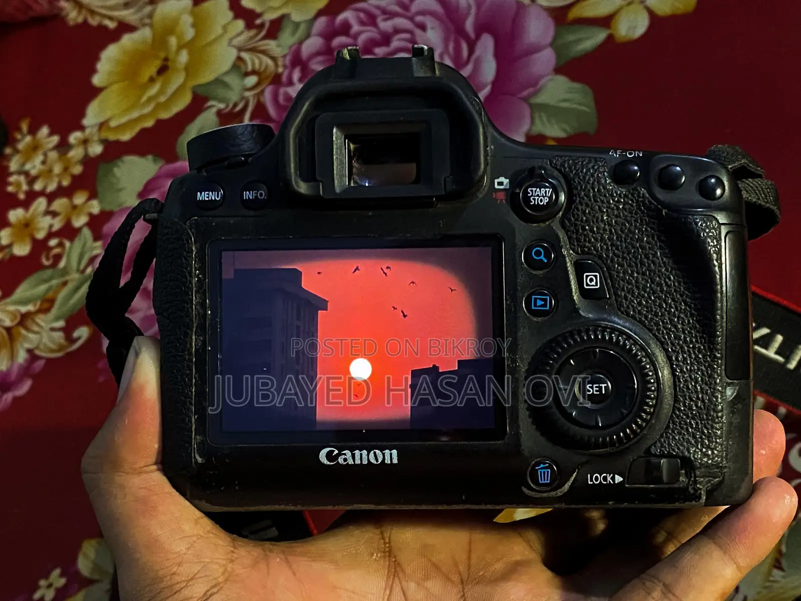 Canon 6d with 75-300 Zoom Lense