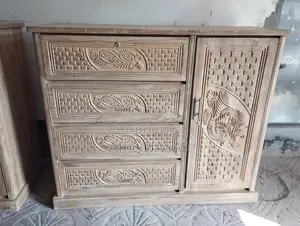 Maa Furniture Teak Wood Wardrobe with Gamari Wood Interior