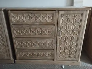 Maa Furniture Teak Wood Wardrobe with Gamari Wood Interior