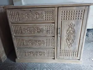 Maa Furniture Teak Wood Wardrobe with Gamari Wood Interior