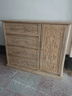 Maa Furniture Teak Wood Wardrobe with Gamari Wood Interior