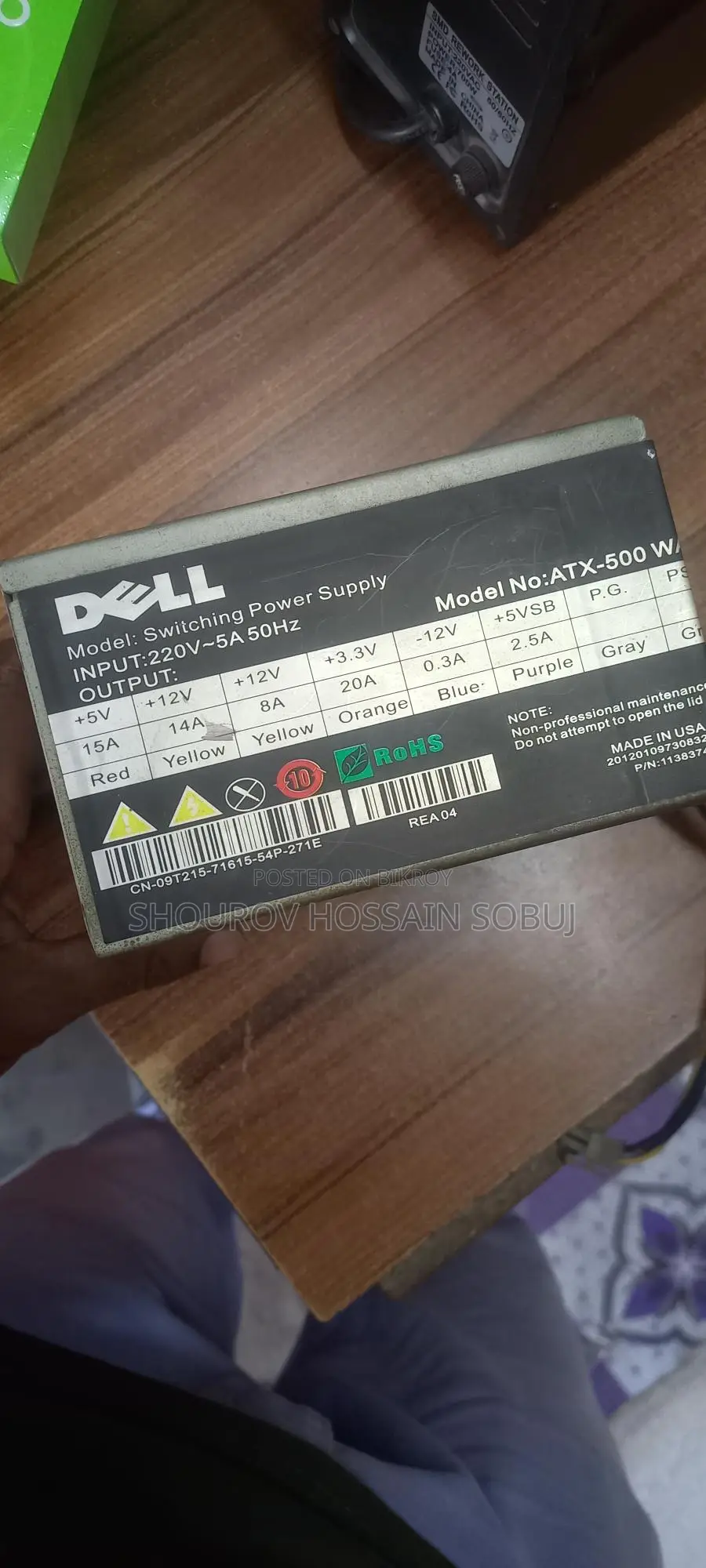 Power Supply and Hard Disk for Sale