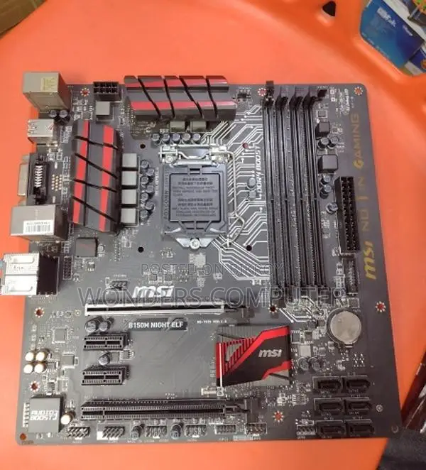 Gaming 6th Generation Motherboard MSI B150M NIGHT ELF Desktop