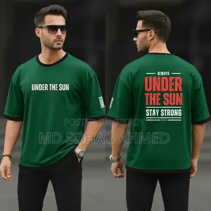 4-Piece Premium Drop Shoulder T-Shirt