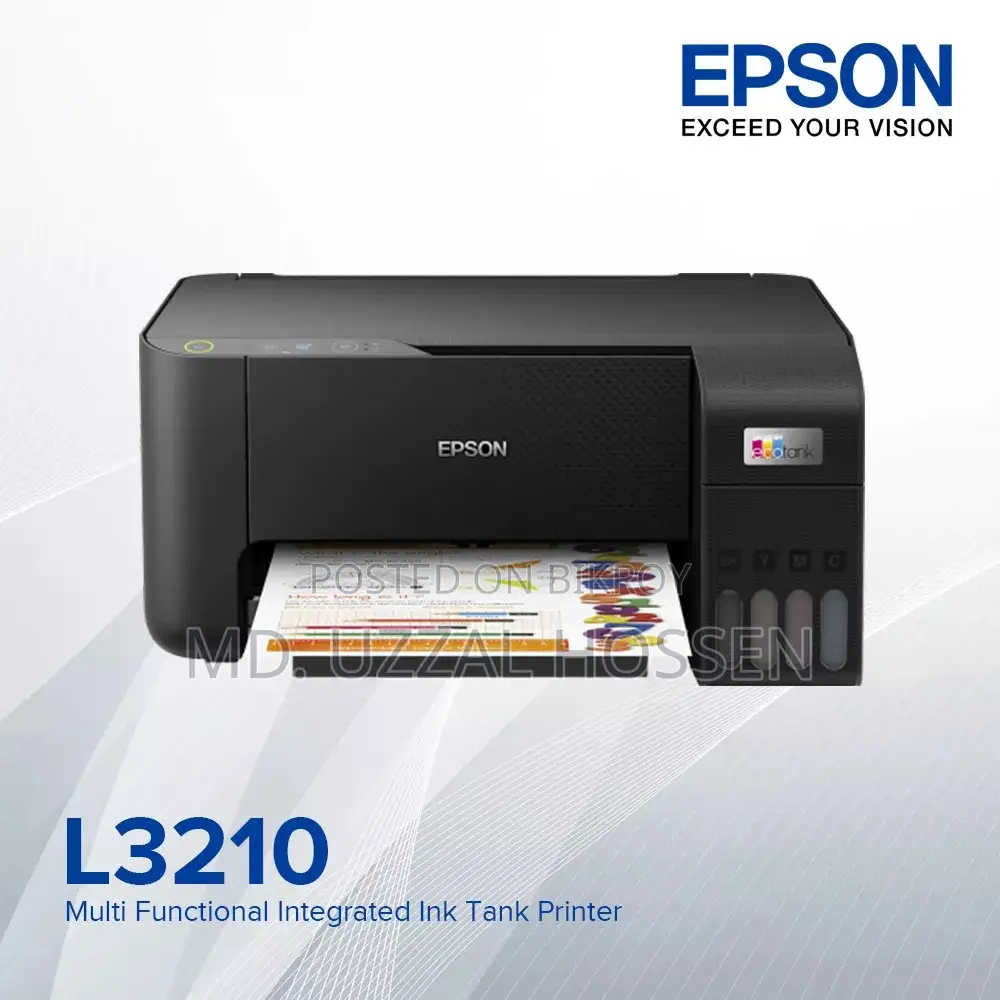Slightly used Epson L3210 (EcoTank) printer - Just like new!