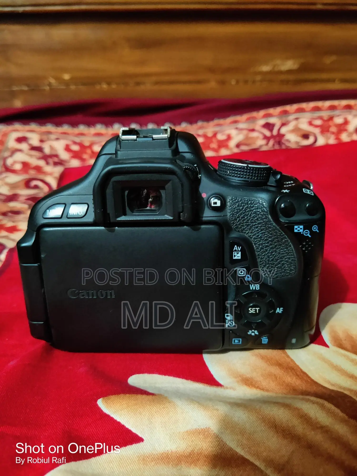 Canon EOS 600D with 50mm 1.4 Prime Lens