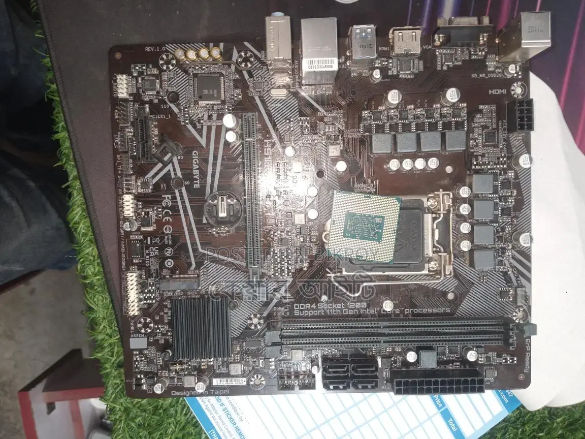Gigabyte 510 mh + i3 10 the gen full ok