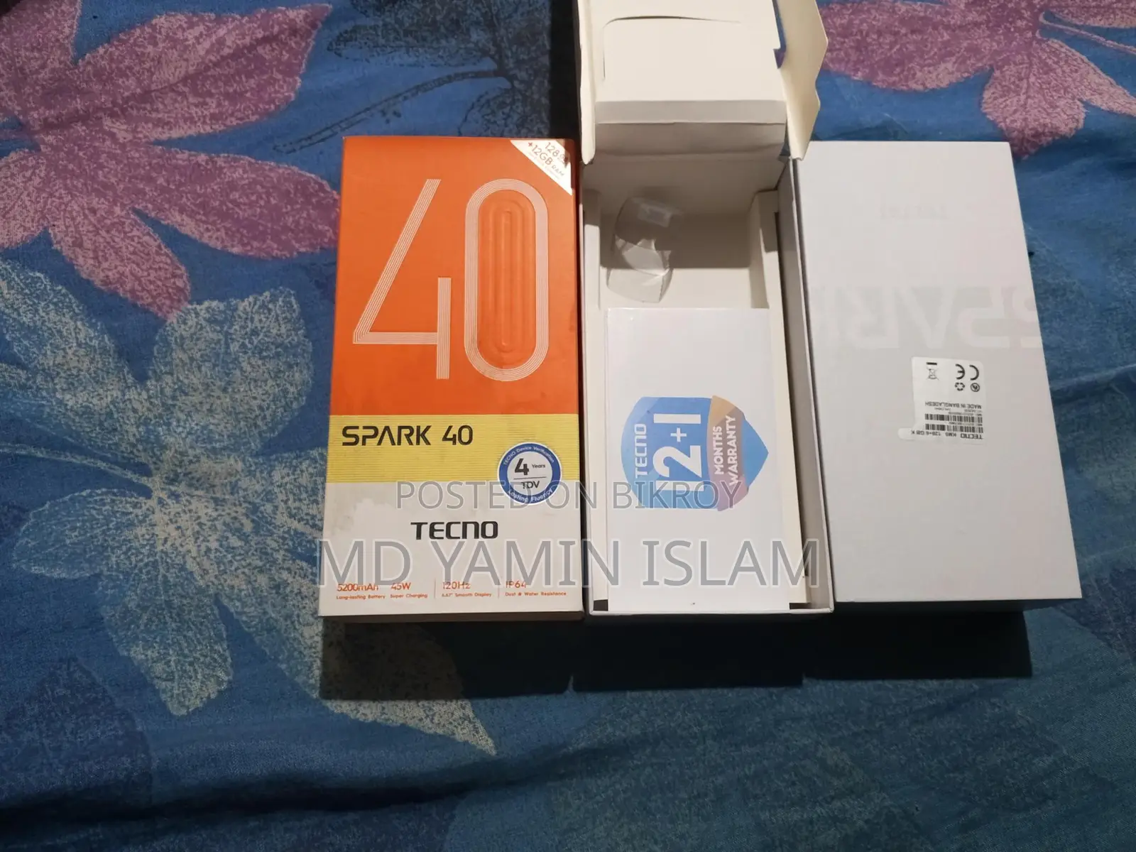 Tecno Spark 40 6/128 (Used)