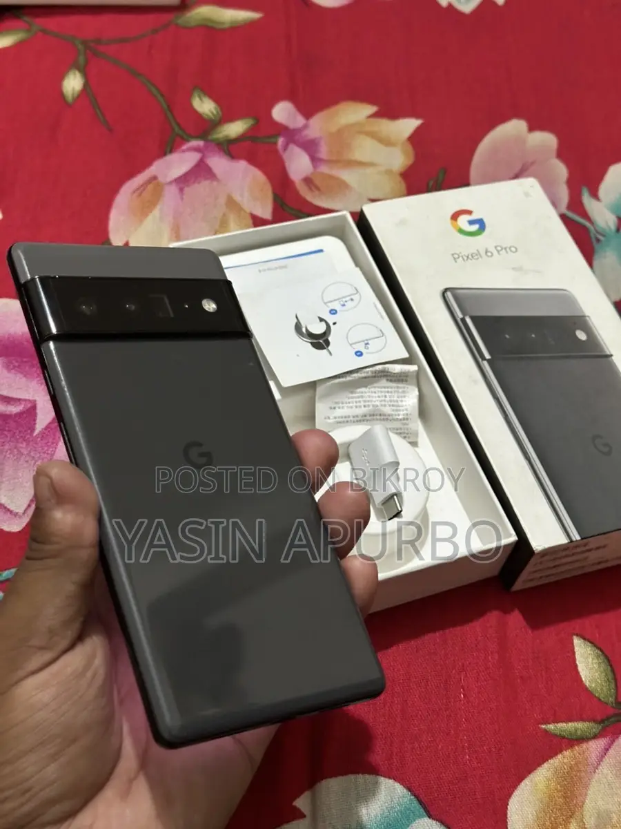 Google Pixel 6 Pro full box (Used)