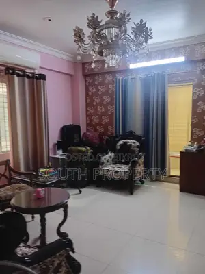 South facing ready used 2717 sft flat sale at Lalmatia.