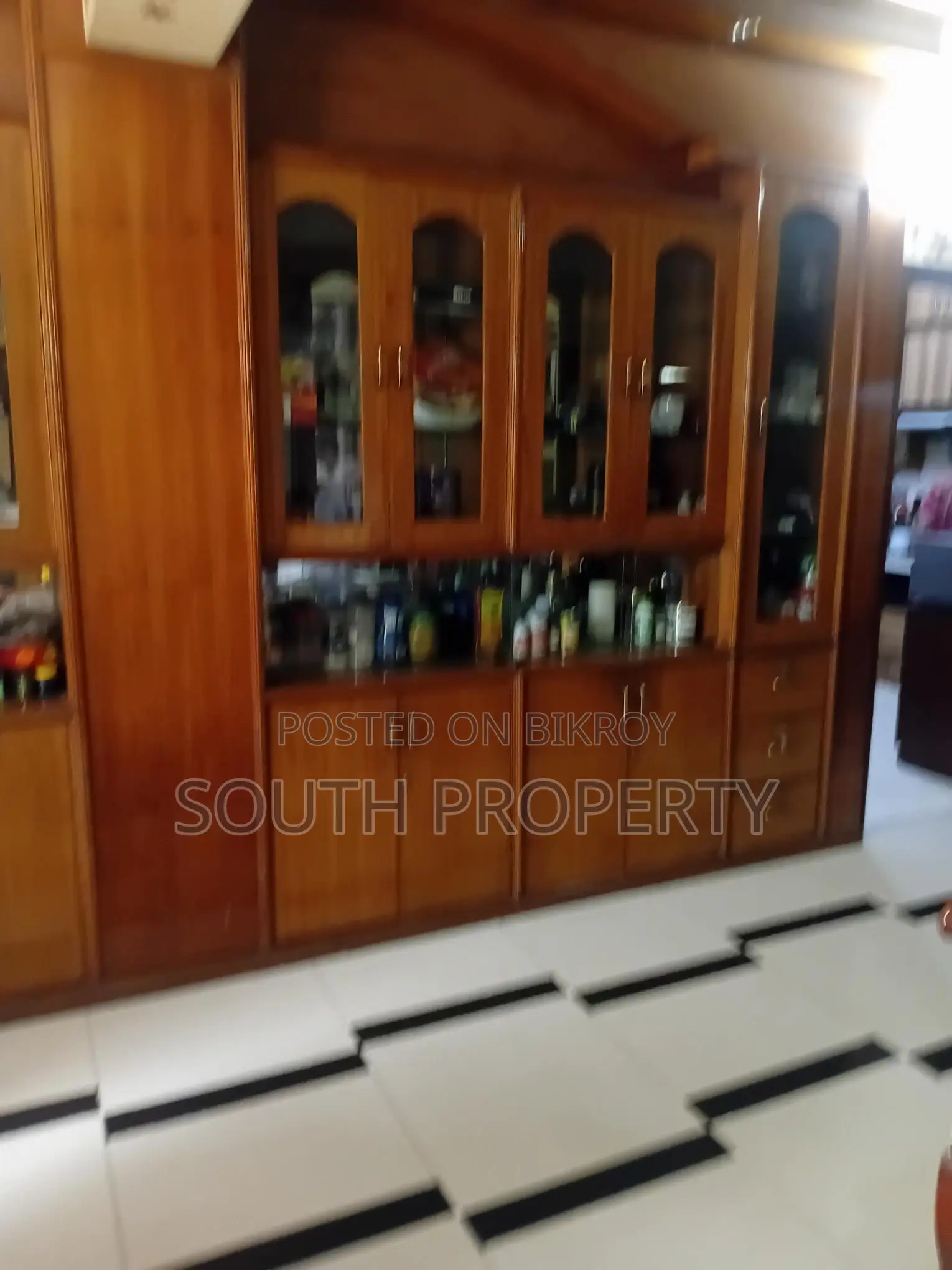 South facing ready used 2717 sft flat sale at Lalmatia.