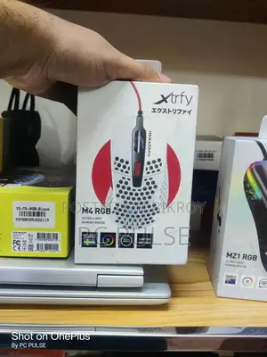 Xtrfy M4 RGB আল্ট্রা-লাইট তারযুক্ত গেমিং মাউস - বক্সসহ ব্যবহৃত