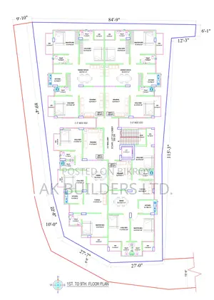 3-bedroom Apartment in Eke Bondhon Tower, Mirpur for sale
