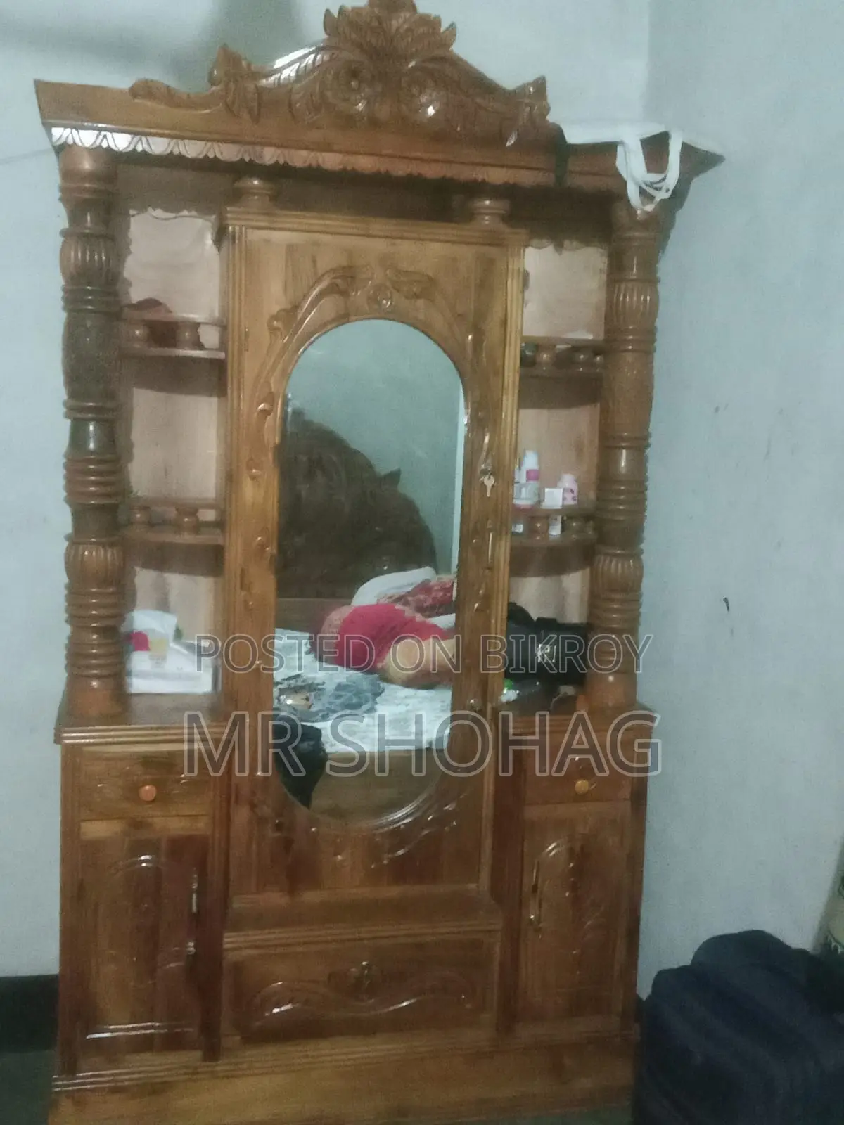 Bed and Dressing Table