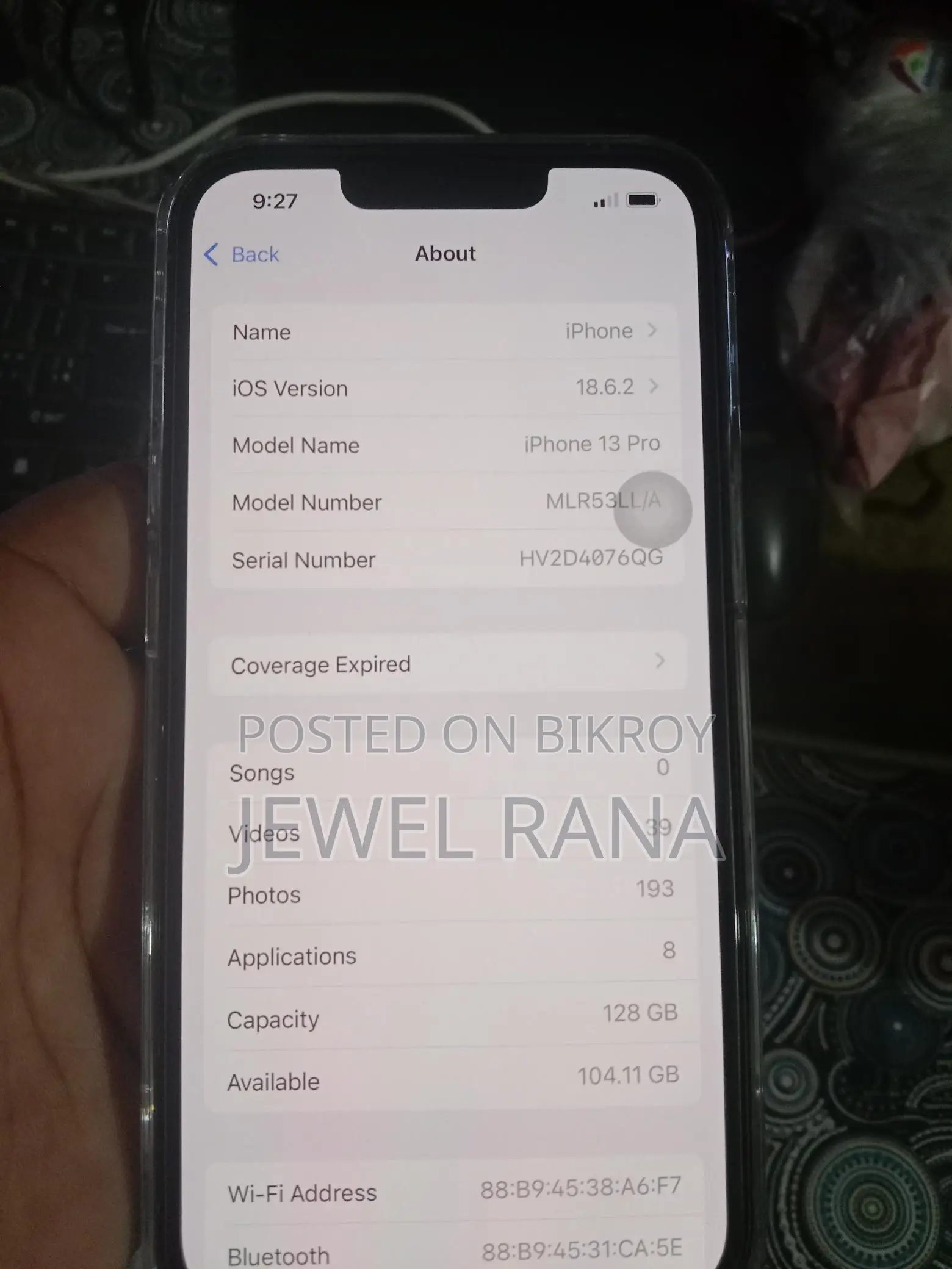 Apple iPhone 13 Pro . (Used)