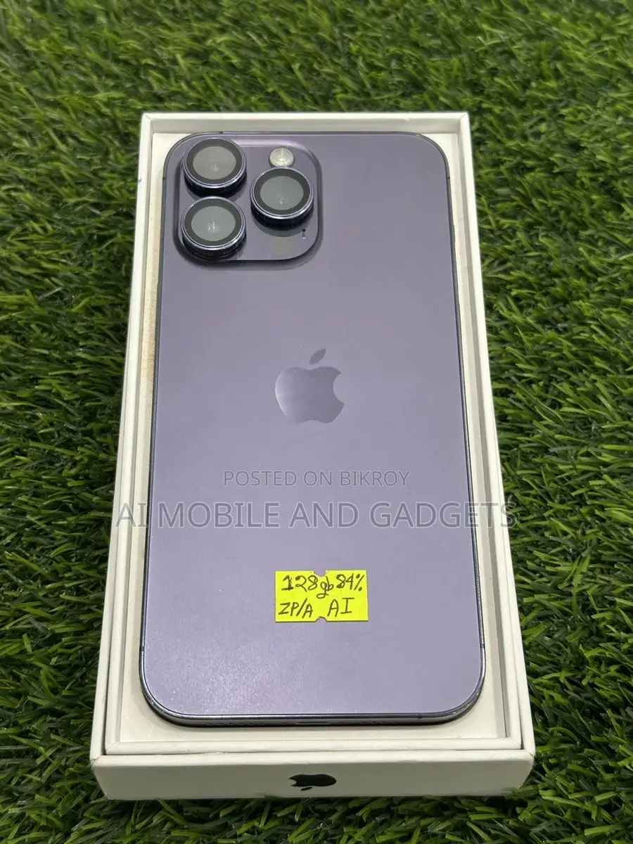 Apple iPhone 14 Pro Max 128GB with box (Used)