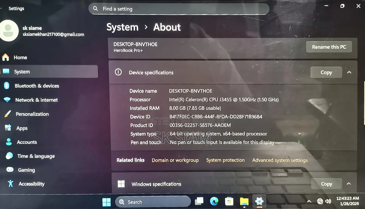 Chuwi HeroBook Pro+