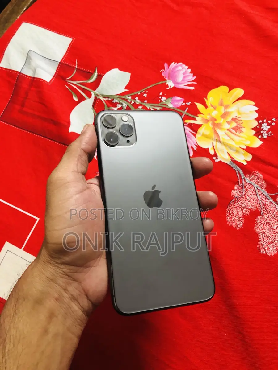 অ্যাপল আইফোন ১১ প্রো ম্যাক্স ফুলি ফ্রেশ অথেনটিক (ইউজড)
