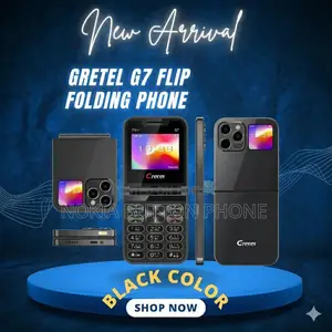 Gretel G7 Flip Button Phone (Brand New)