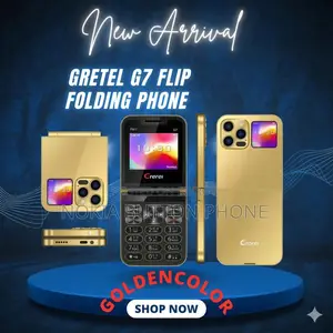 Gretel G7 Flip Button Phone (Brand New)
