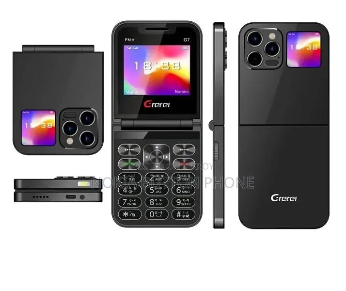 Gretel G7 Flip Button Phone (Brand New)