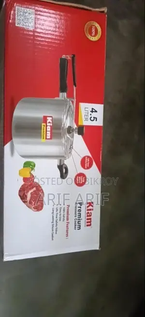 Kiam Pressure Cooker, Saucepan, and Akij Group 7-Piece Soup Set