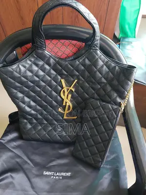 Yves Saint Laurent (YSL) Stylish Black Handbag – Brand New