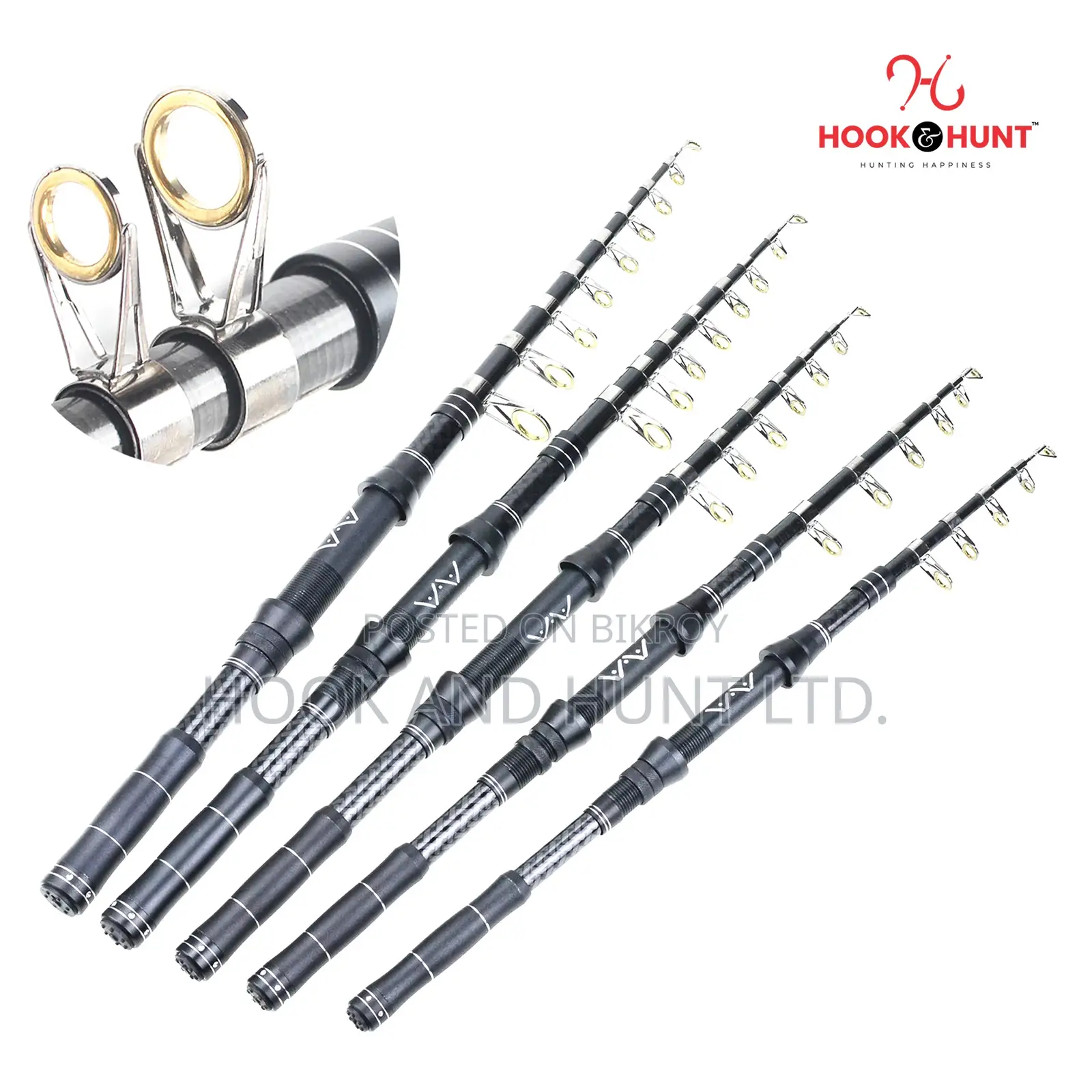 300 Cm Ultra Short Carbon Fishing Rod Travel YG016