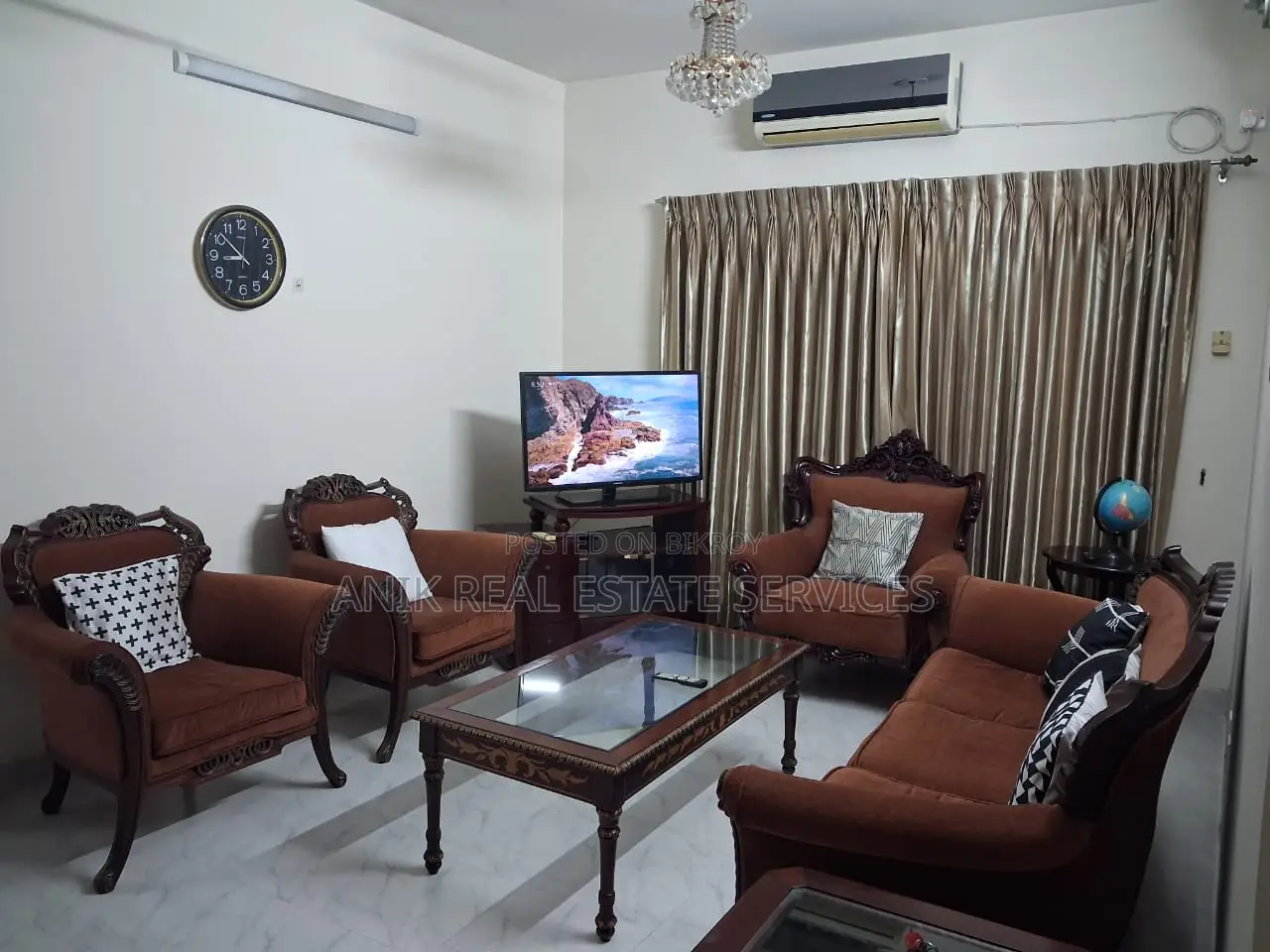 Good Quality 3 Bedroom Full Farnised Flat Rent At Gulshan 2