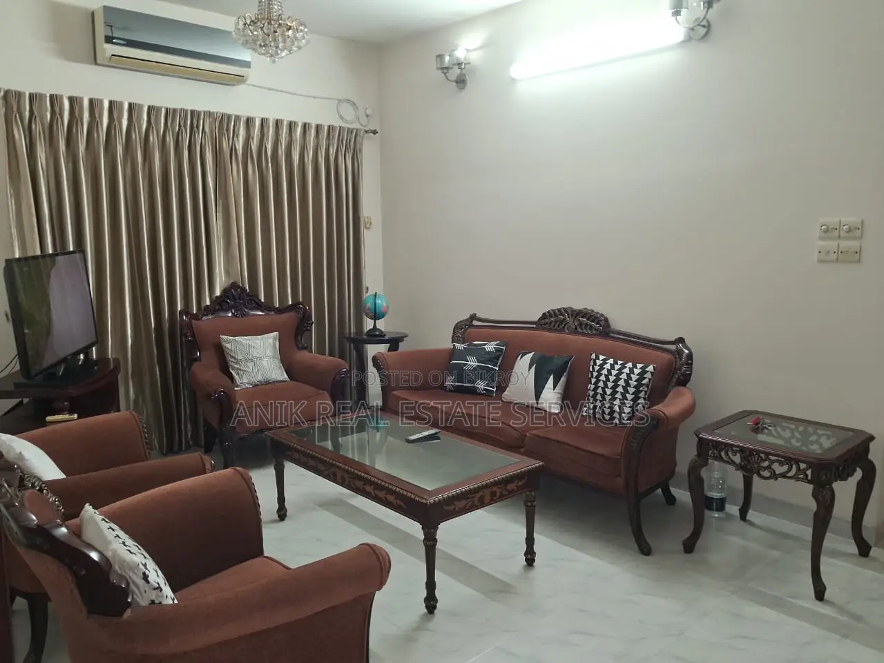 Good Quality 3 Bedroom Full Farnised Flat Rent At Gulshan 2