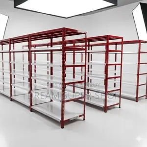 Ultra-Durable Steel Slotted Angle Racks for Warehouse & Shop