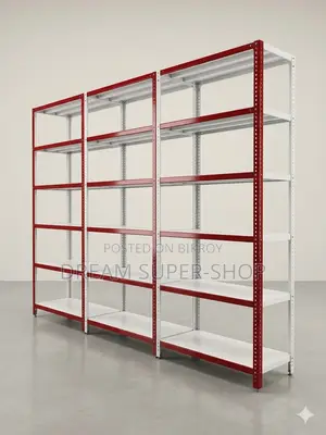 Ultra-Durable Steel Slotted Angle Racks for Warehouse & Shop