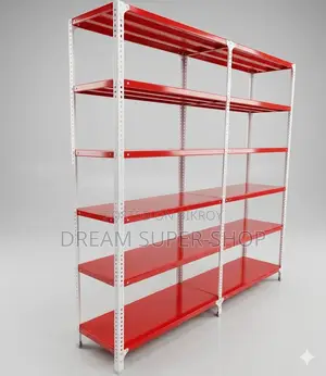 Ultra-Durable Steel Slotted Angle Racks for Warehouse & Shop