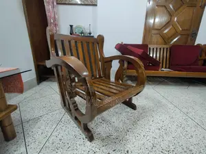 Teak Wood Sofa with Foam and Table