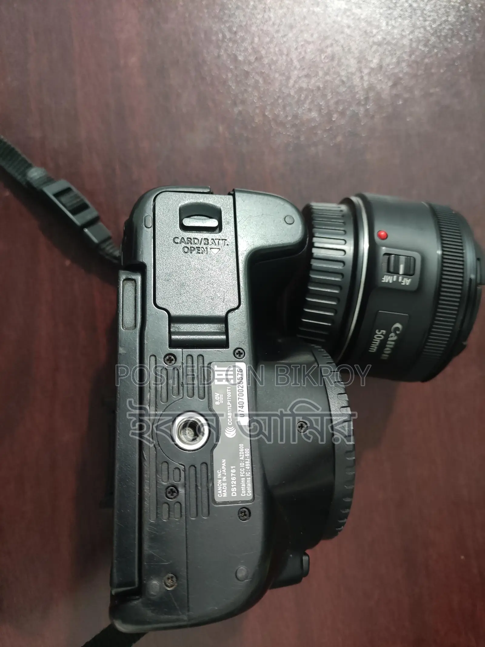 Canon 250D with Prime Lens