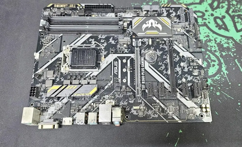 ASUS TUF B360-Plus Gaming motherboard 8th & 9th-gen processor Supported