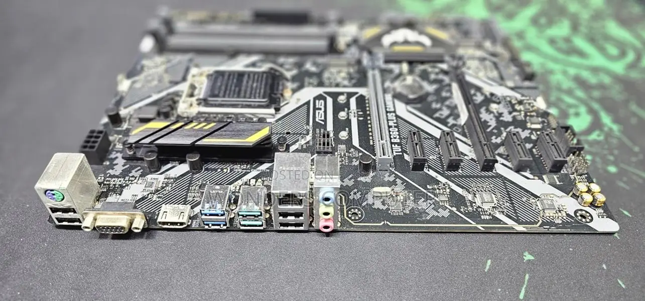ASUS TUF B360-Plus Gaming motherboard 8th & 9th-gen processor Supported