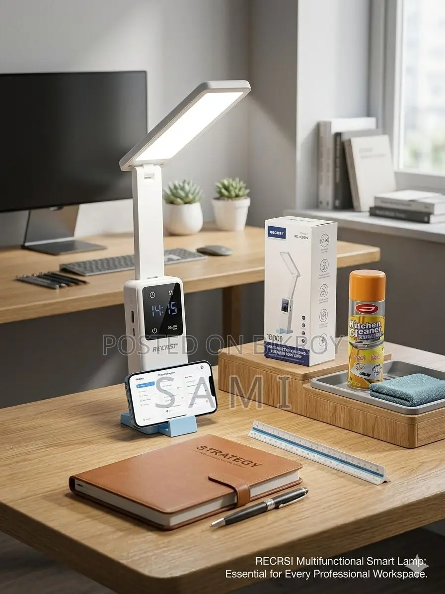 Recrsi Multifunctional 3 in 1 Smart Lamp