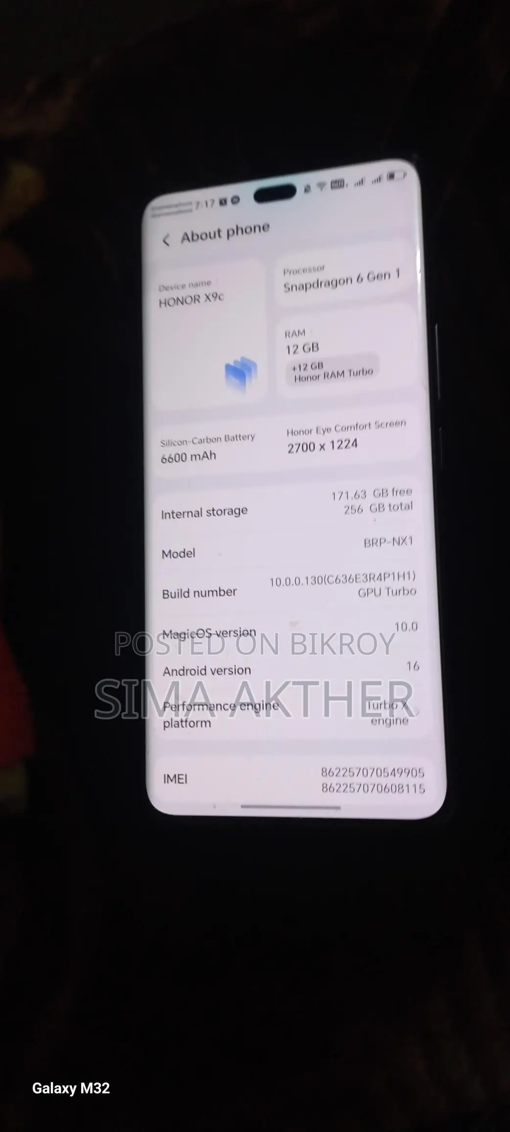 Honor X9C (Used)