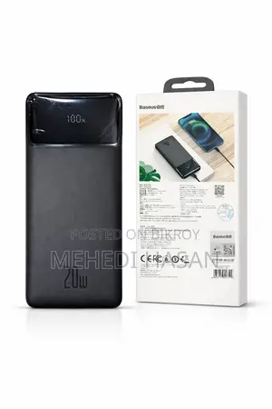 Baseus Bipow Power Bank 10000mAh 20W Fast Charging | Digital Display |